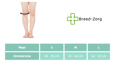 Kniebrace met lichte compressie - klasse 1